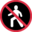 no pedestrians